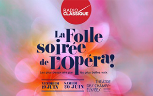 La Folle Soir&eacute;e de l'Op&eacute;ra- Th&eacute;&acirc;tre des Champs-Elys&eacute;es, Paris 2026